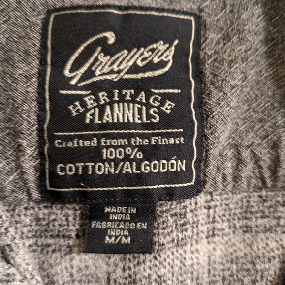 Grayers heritage flannel size medium - Picture 2 of 5